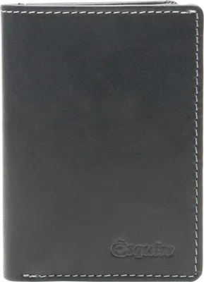Produktbild von Esquire Leder Geldbörse Oslo Dallas Wallet Black schwarz