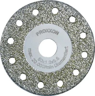 Produktbild von Trenn- und Profilierscheibe Proxxon diamantiert 50 x 1 x 10 mm für LHW + LHW/A