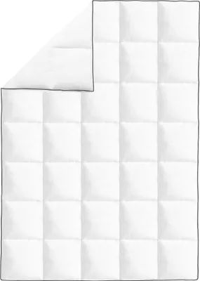 Obrázek produktu pro vidaXL Zimní péřová deka 155x220 cm