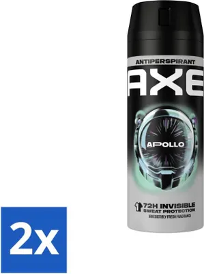 Produktbild von Ax Antitranspirant Spray Apollo 150 ml - Vorteilspack - 2 Stücke