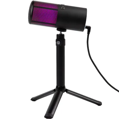 Zdjęcie produktu dla THRONMAX M8P PULSE PRO Kondenser mikrofon RGB USB 96KHZ Czerny