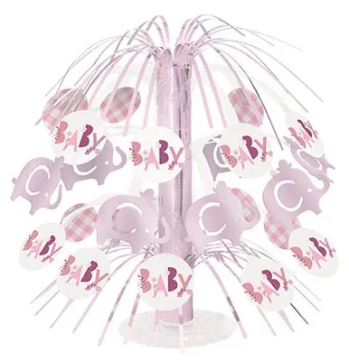 Produktbild von Baby Shower Elefant Mädchen Tischdekoration