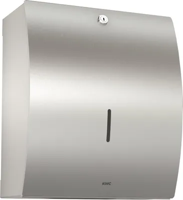 Produktbild von KWC AR WC-Großrollenhalter, STRATOS, Edst.,  Aufputz, 304x355x170 mm, Rolle 295 mm