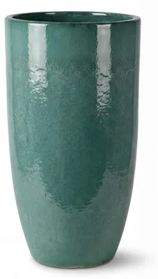 Zdjęcie produktu dla Doniczka ceramiczna Provencelia EIFFEL Zielony, Ø47 cm x H92 cm, mrozoodporna