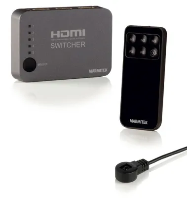 Zdjęcie produktu dla Marmitek 25008248, HDMI, Czarny, 480p, 576p, 720p, 1080i, 1080p, 10,2 Gbit/s, 300 MHz, 4K Ultra HD