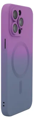 Produktbild von Für Apple iPhone 16 Pro MagSafe Silikon Hülle Linsenschutz Regenbogen-Design