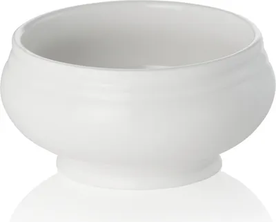 Produktbild von 20x Terrine, 0,5 ltr., Ø 12,5 cm, weiß glänzend, Porzellan