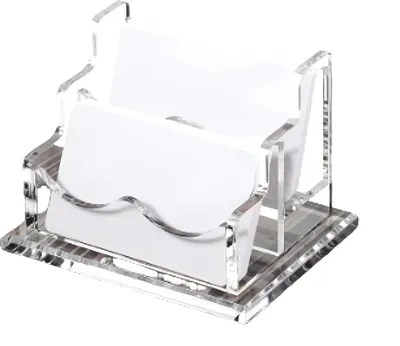 Produktbild von Visitenkarten-Display-Rack transparent - Geeignet für Büro und Geschäft - Visitenkartenhalter für Visitenkarten - Ständer für Visitenkarten