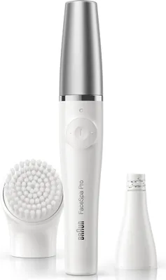 Produktbild von Braun FaceSpa Pro SE910 Čistič tváre Epilátor 2v1 Masážna kefka Exfoliátor