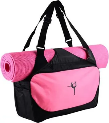 Produktbild von Yogamatten -Tasche Tasche Halter wasserdicht mit großer Kapazität Sport Fitnesshandtasche Fitnesshandtasche