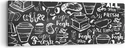 Produktbild von Bild auf Leinwand - Leinwandbild - Graffiti modern - 90x30cm - Wand Bild - Wanddeko - Wandbilder - Leinwanddruck - Bilder - Kunstdruck - Wanddekoration - Leinwand bilder - Wandkunst - AB90x30-3788