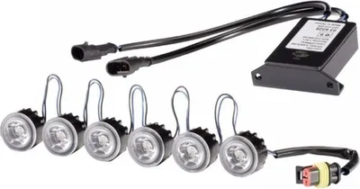 Obrázek produktu pro Sada denních světel LED HELLA 12/24V Homologační značka ECE/SAE