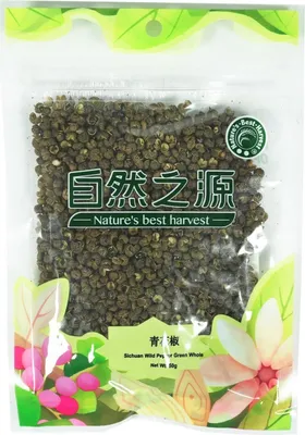 Produktbild von Sichuan Wild Pepper green Whole 50g