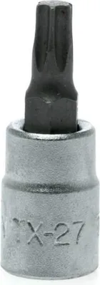 Produktbild von TENG TOOLS Steckschlüsseleinsatz TX27 x 32 mm mit 1/4-Schaft