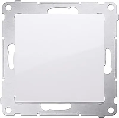Image de Interrupteur d'éclairage unipolaire Premium Blanc DW1A.01/11 CONTACT SIMON