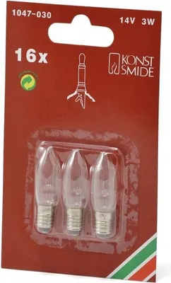 Produktbild von Konstsmide Spare Apex Bulb to 2000/2001, Transparent, E10, 3 W, 16 g