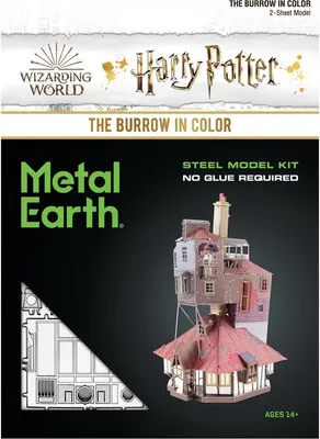 Image de METAL EARTH Puzzle 3D Harry Potter : The Burrow
