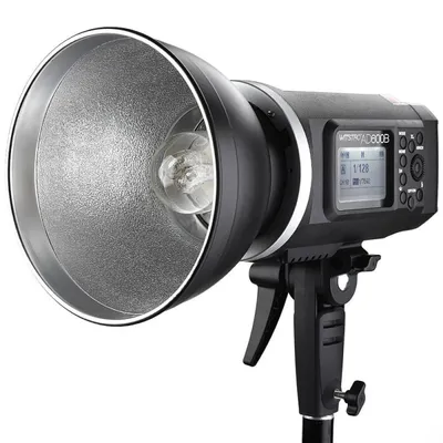 Produktbild von Godox AD600B, Drahtlose Verbindung, 2,66 kg, Kompaktes Blitzlicht