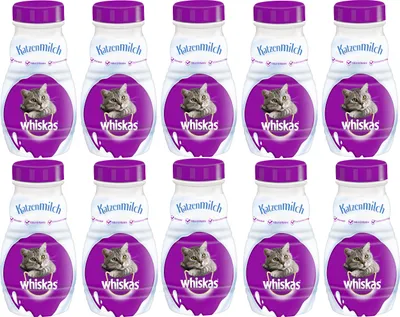 Produktbild von WHISKAS® Katzenmilch 10 x 200ml