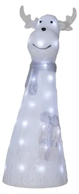 Zdjęcie produktu dla Star Trading Figurine Crystalo, Lekka ozdoba, Przezroczysty, Biały, Nastrój, IP44, 40 szt., LED