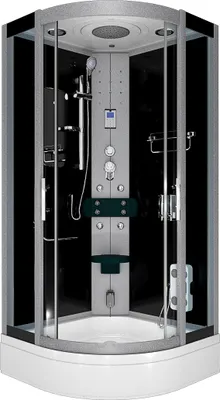 Produktbild von Duschkabine Dusche D46-53T0 Komplettdusche Fertigdusche 90x90 cm