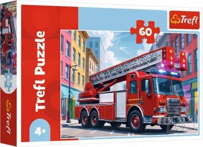 Produktbild von PUZZLE 60 Feuerwehrauto 17405