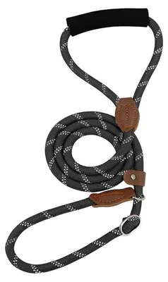 Image de Laisse pour chien, noire, réglable, 130 cm, taille L