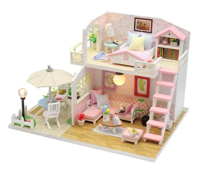Obrázok produktu pre 2Kids Toys Miniatúrny domček Ružový domček