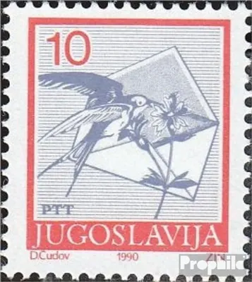 Produktbild von Briefmarken Jugoslawien 1990 Mi 2429C (kompl.Ausg.) postfrisch Freimarke