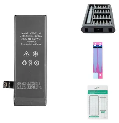 Produktbild von iPhone SE (2016) Akku - Premium-Set