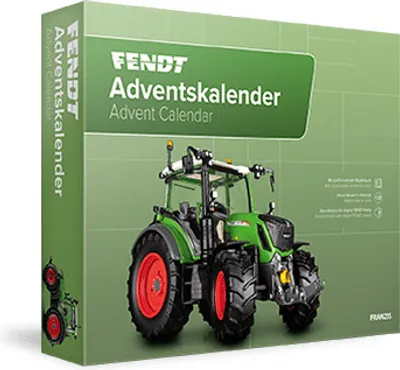 Produktbild von Franzis Verlag Fendt Adventskalender, Schwarz, Grün, Rot