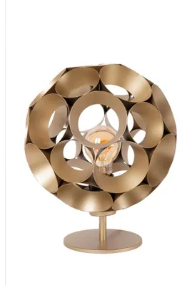 Obrázok produktu pre Stolná lampa Hannelore, zlatá farba