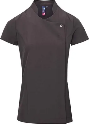 Produktbild von Premier - Tunika für Damen  kurzärmlig PC3375 (38 DE) (Dunkelgrau)