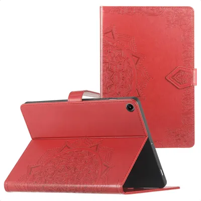 Productafbeelding van imoshion Mandala Bookcase voor de Samsung Galaxy Tab A11 Plus - Rood