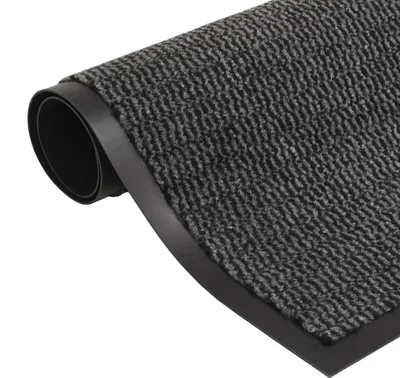 Produktbild von vidaXL Schmutzfangmatte Rechteckig Getuftet 80x120 cm Anthrazit - Schmutzfangmatte - Schmutzfangmatten - Türmatte - Türmatten