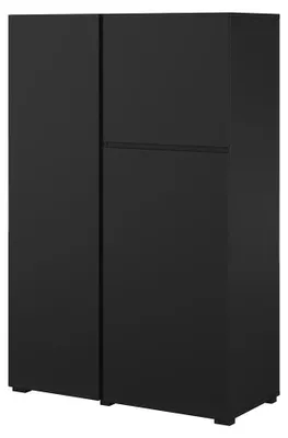 Produktbild von Buffet Maxis mit 3 Türen, Schwarz, 92cm