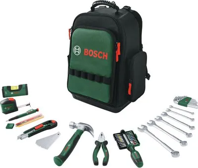Produktbild von Handwerkzeuge Werkzeugrucksack-Set 60-teilig