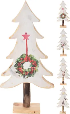 Produktbild von Home-Styling-Weihnachtsbaum mit Weihnachtsdruck, 40 cm