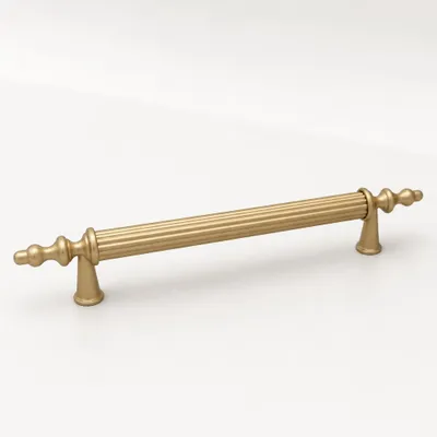 Produktbild von Möbelgriff Küchengriffe Schrankgriff Bügelgriff Schubladengriffe  916 Matt - Gold 128 mm