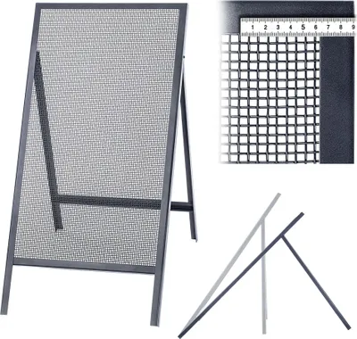 Produktbild von KADAX Bausieb für Sand, Erde, Mauerwerk, 120x60cm, Kies, Maschenweite 6mm