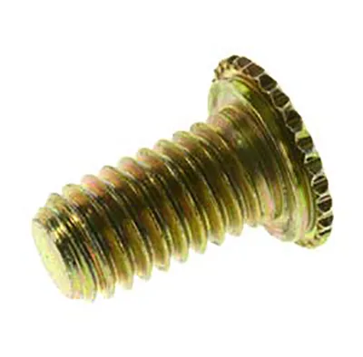 Produktbild von Einschlagschraube M6x11 - Stahl, gelb verzinkt