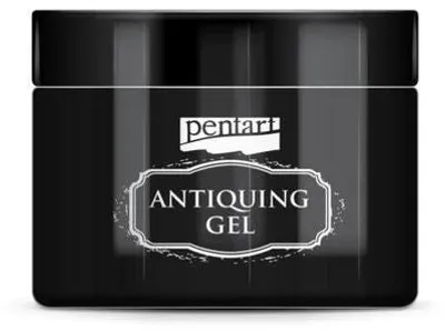 Zdjęcie produktu dla Żel antykujący Pentart 150 ml - czarna