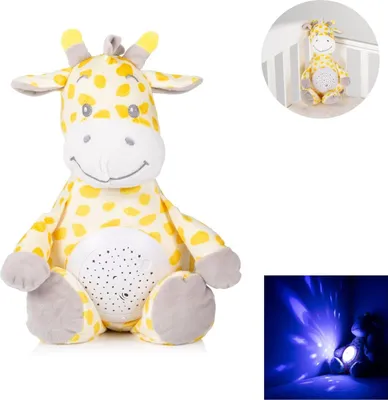 Obrázok produktu pre CHIPOLINO Plü schgiraffe s projektorom a hudbou