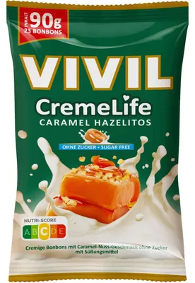 Image de VIVIL® 4747 VIVIL® Creme Life Hazelitos Bonbons 90,0 g