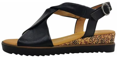 Produktbild von Gabor 82.751 Damen Sandalette - Riemchen Sandalen schwarz Elegant NEU