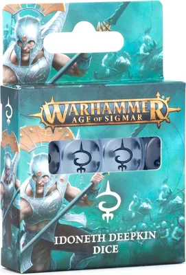 Obrázok produktu pre Games Workshop Warhammer Age of Sigmar, Súprava kociek, Modrá, Priehľadná, 16 kusov
