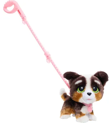 Produktbild von HASBRO FurReal Interaktiver Hund an der Leine Braun 28056