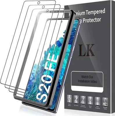 Produktbild von Schutzfolie Samsung Galaxy S20 FE 3 Stück 9H Härte Panzerfolie Displayfolie