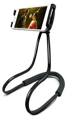 Obrázok produktu pre Ergonomický držiak na krk pre mobilné zariadenia - čierny