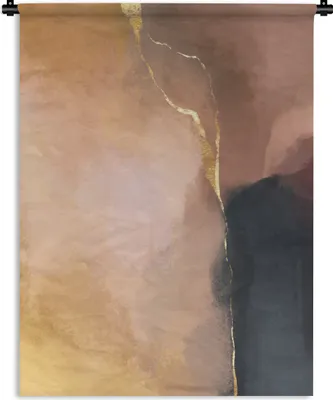 Produktbild von MuchoWow® Wandteppich Wandbehang Abstrakt - Malerei - Pastell 150x200 cm Tapisserie Dekoration Wandtuch - Wandaufhängung - Moderner